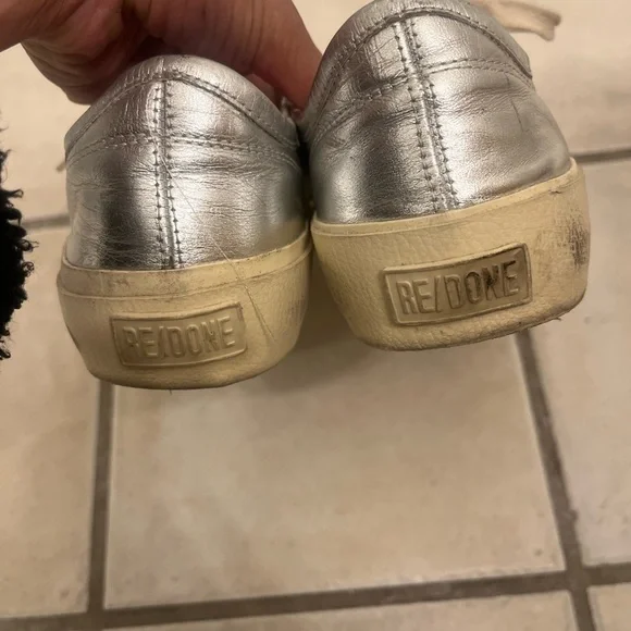 RE/DONE 70’s low stripe sneaker size 38 made in Italy - Picture 4 of 6